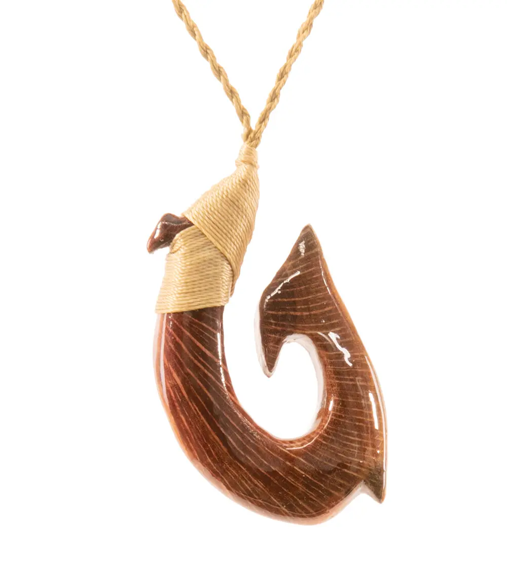 Macadamia Hook Pendant 1