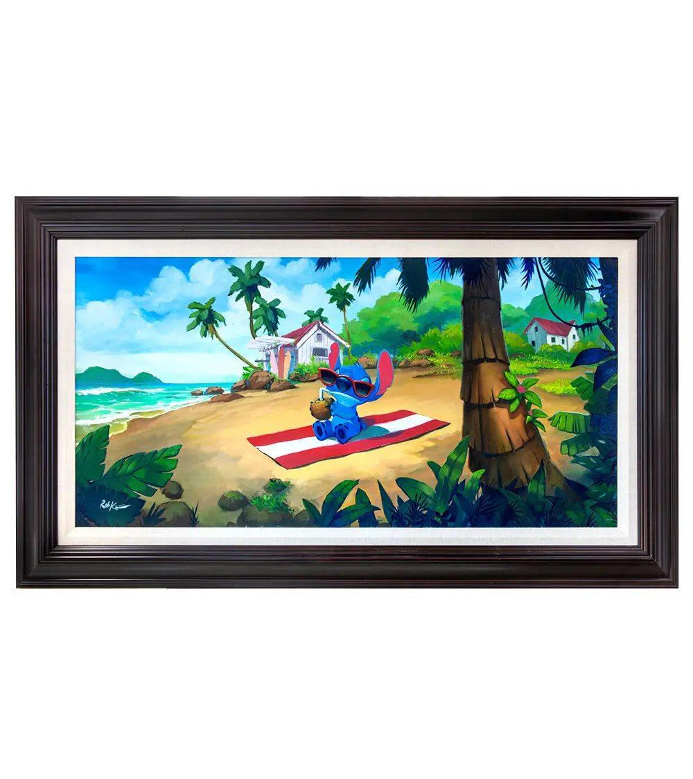 Original Painting: Life On Earth By Rob Kaz 1