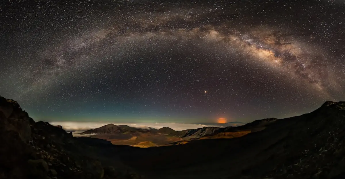 Moonlight In Haleakala Crater By Don Slocum 1