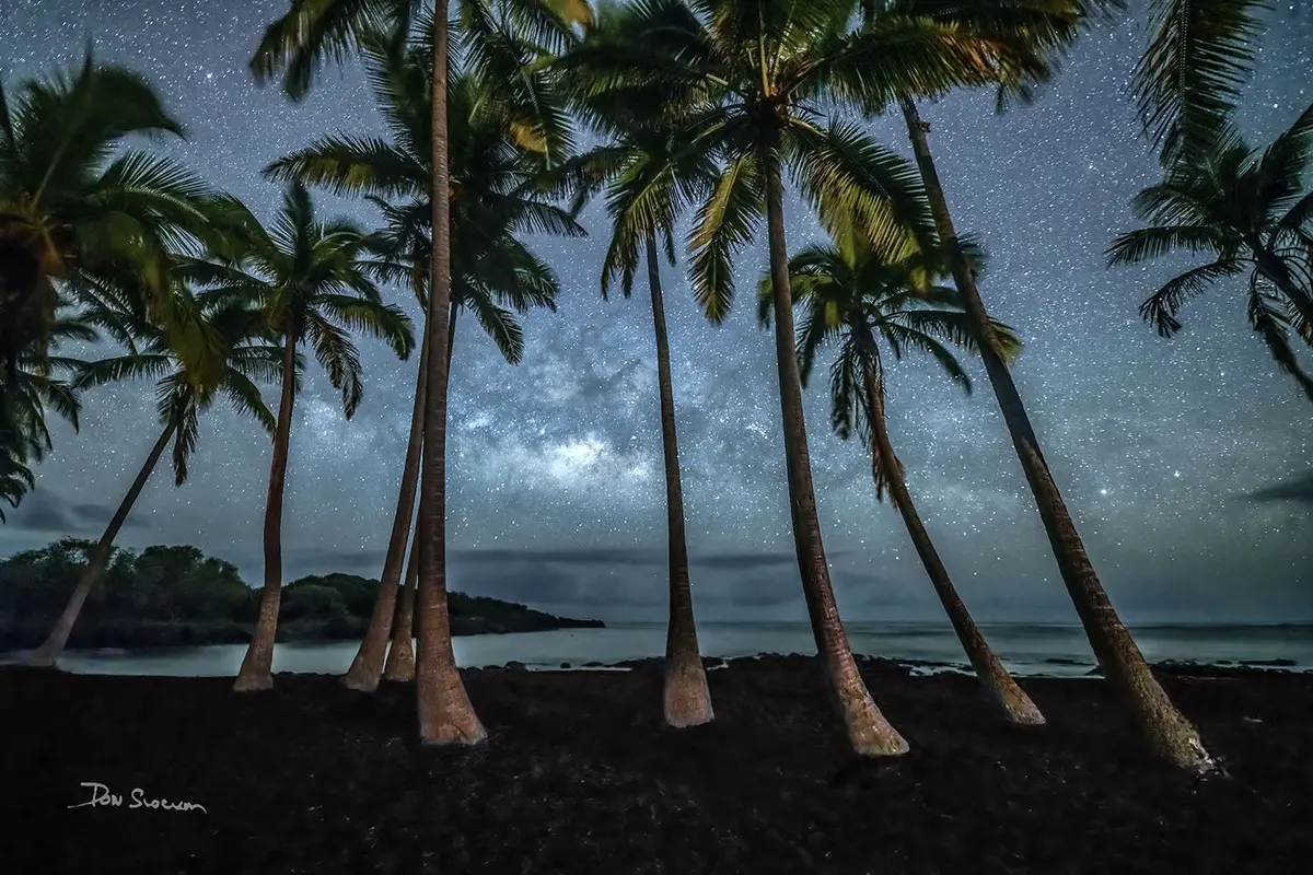 Punalu'u Milky Way Serenade By Don Slocum 1