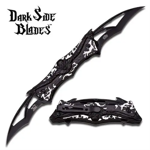 Dark Side Blades Double Blade Spring Assisted Knife 1