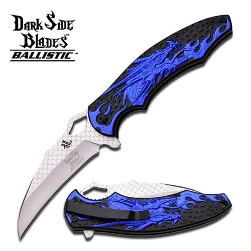 Dsb Spring Assisted Fantasy Knife (Blue) 1