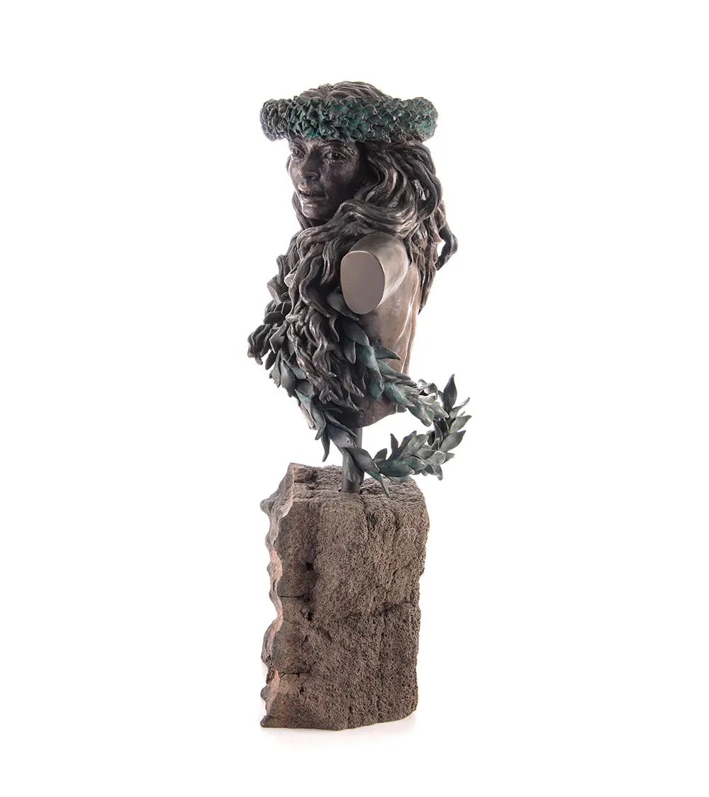 Bronze Sculpture Ka Makani Rising Wind 1/2 Life-Size 2