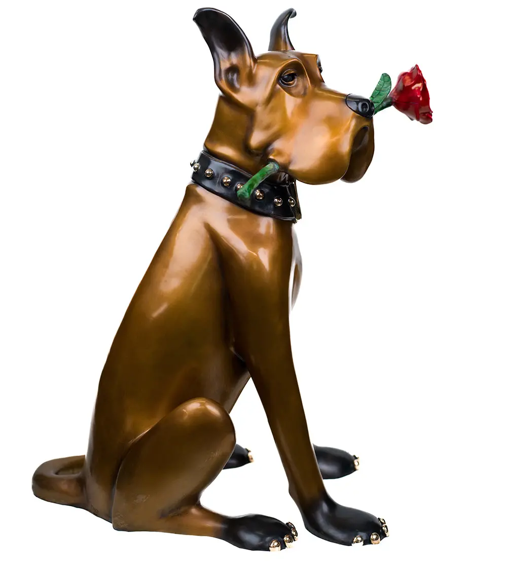 Bronze Sculpture "Daisy" By Marty Goldstein 2