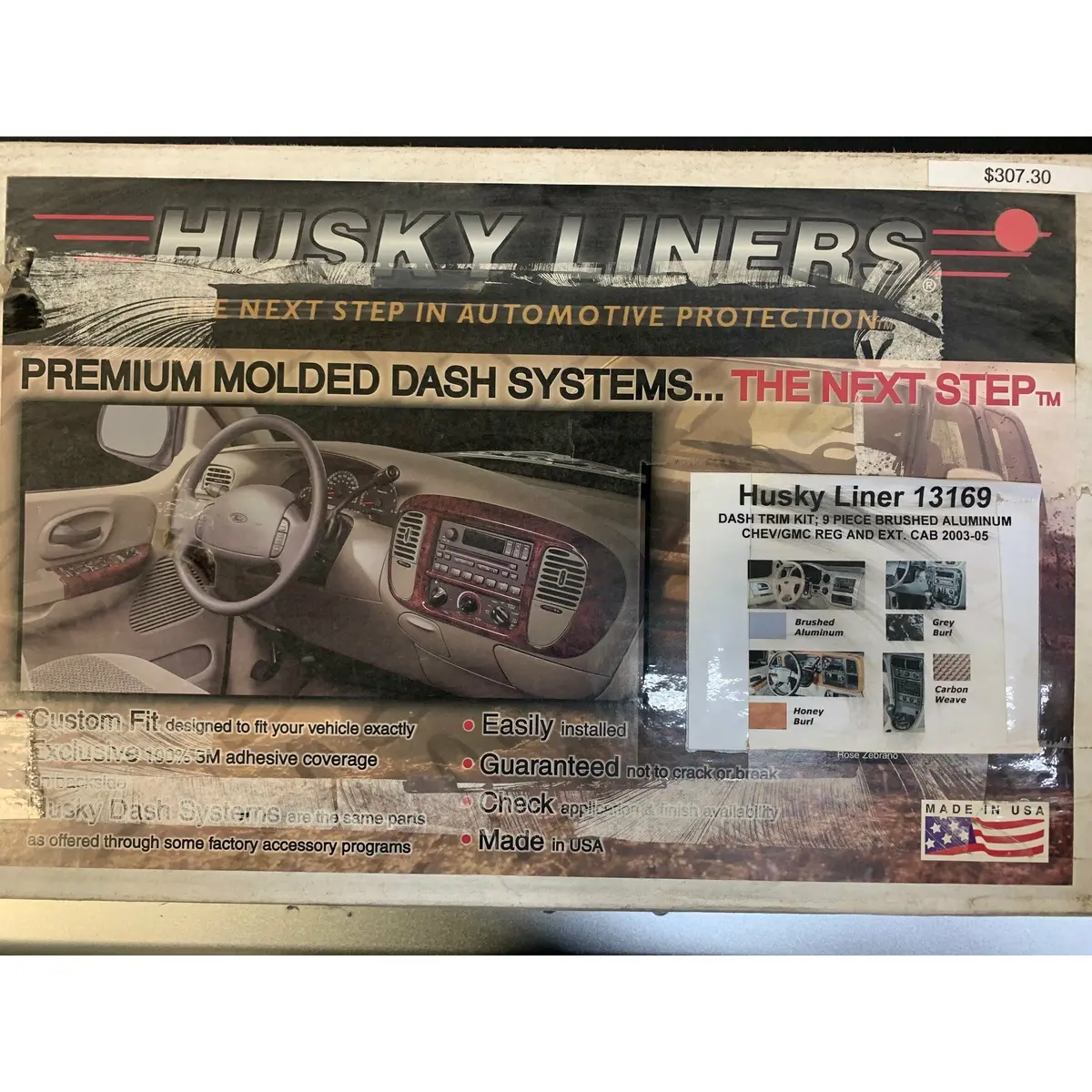 Husky Liner Brushed Aluminum Look Dash System 13169 (Discontinued) 1