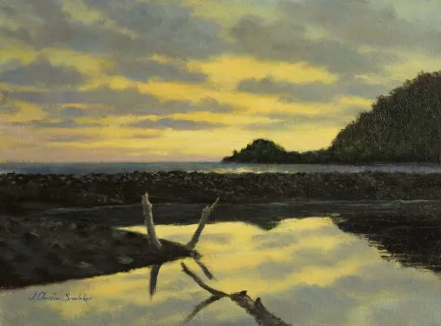 Dawn Over Kauiki By Christian Snedeker 1