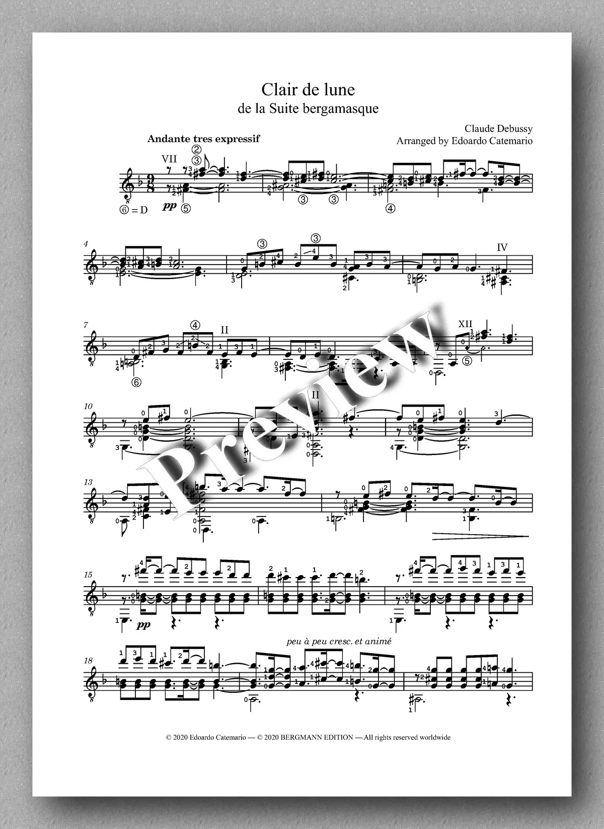Debussy-Catemario, Clair De Lune 2