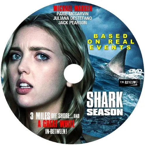 Deep Blue Nightmare Dvd 2021 Lifetime Movie (Aka Shark Season) 1
