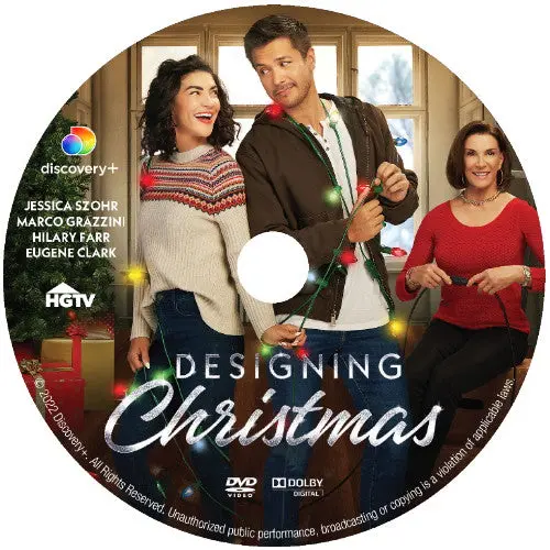 Designing Christmas Dvd 2022 Discovery Movie 1