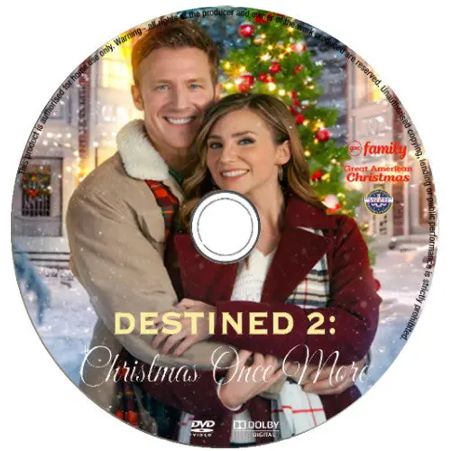 Destined 2 Christmas Once More Dvd 2023 Gac Movie Casey Elliott 1