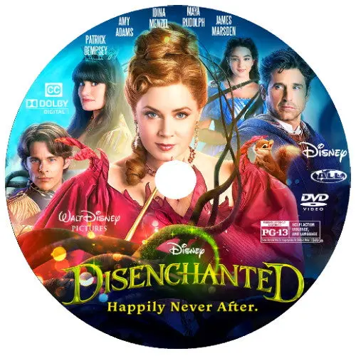 Disenchanted Dvd 2022 Movie - Region Free 1