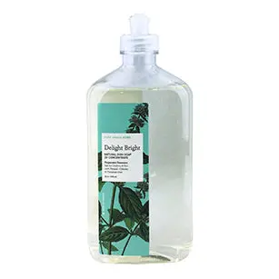 Delight Bright - Natural Dish Soap (2 X Concentrate) Peppermint Rosemary 16Oz/ 475Ml 2