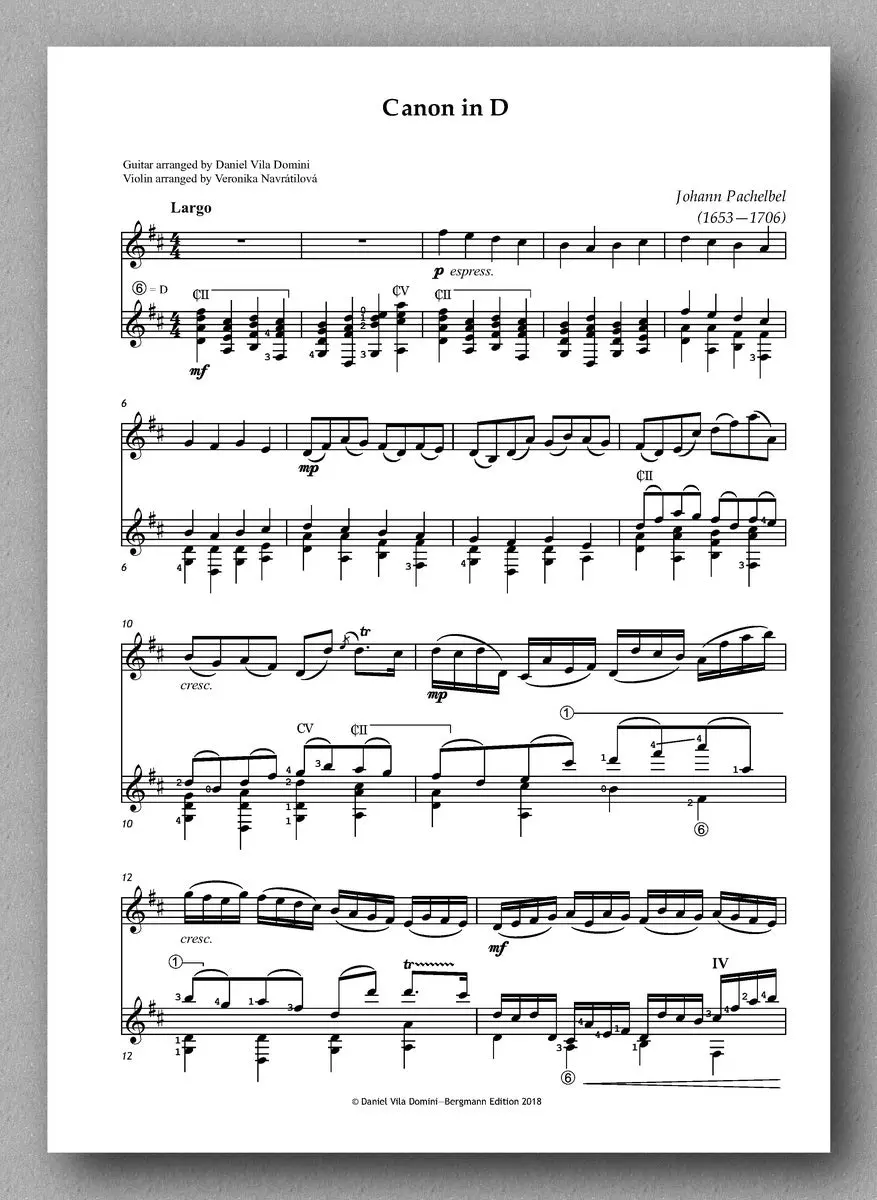 Four Pieces For Violin And Guitar 2
