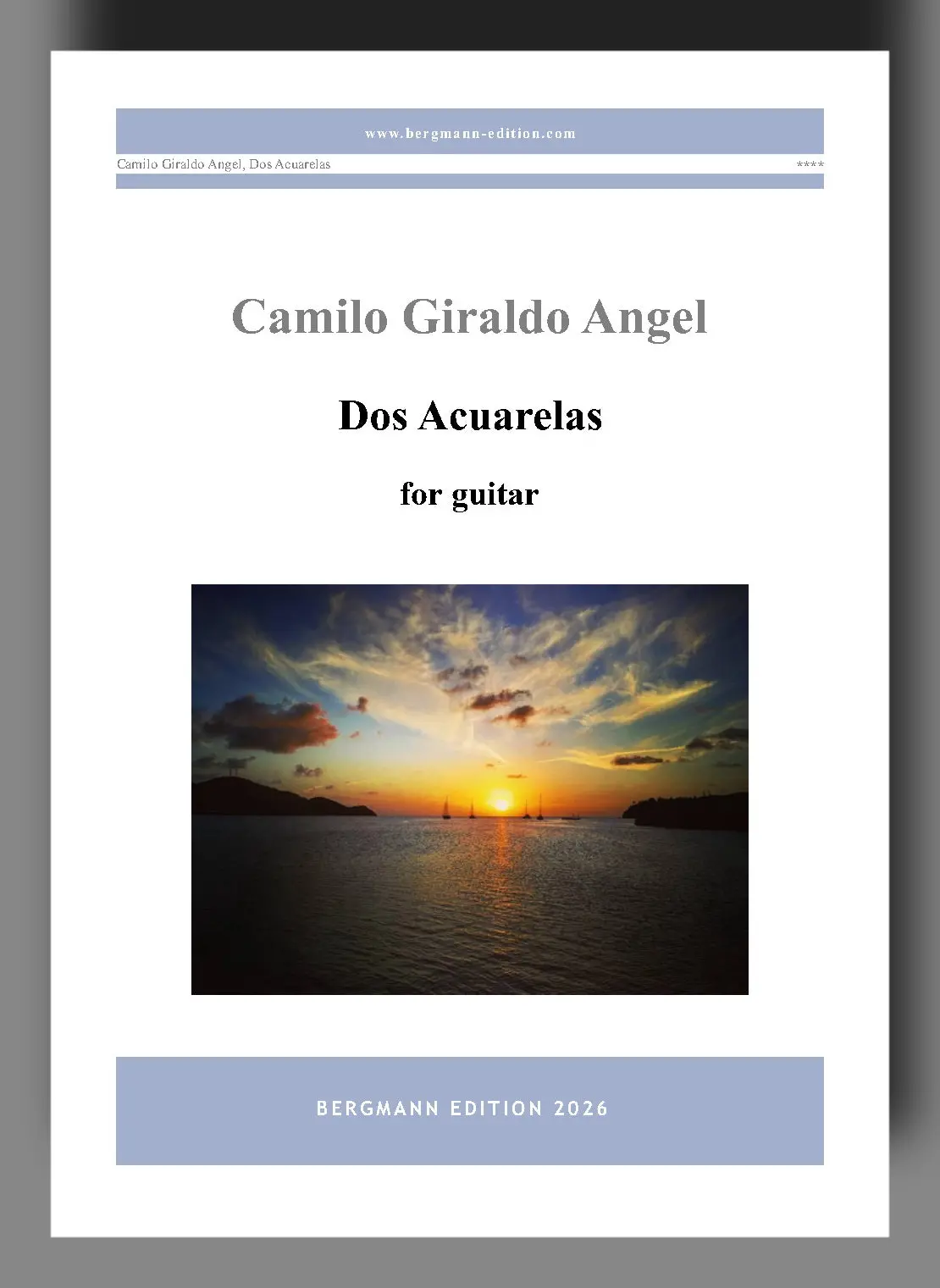 Giraldo Angel, Dos Acuarelas 1