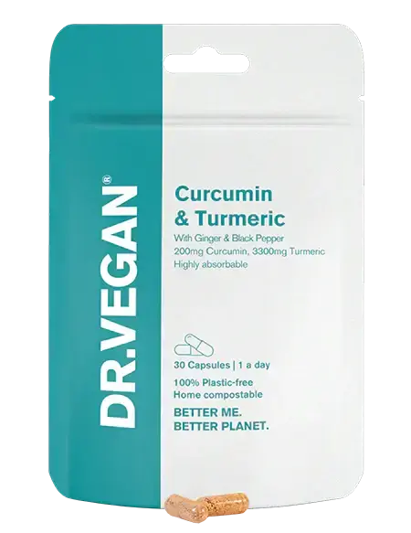 Dr.Vegan Curcumin & Turmeric, 30 Capsules 1