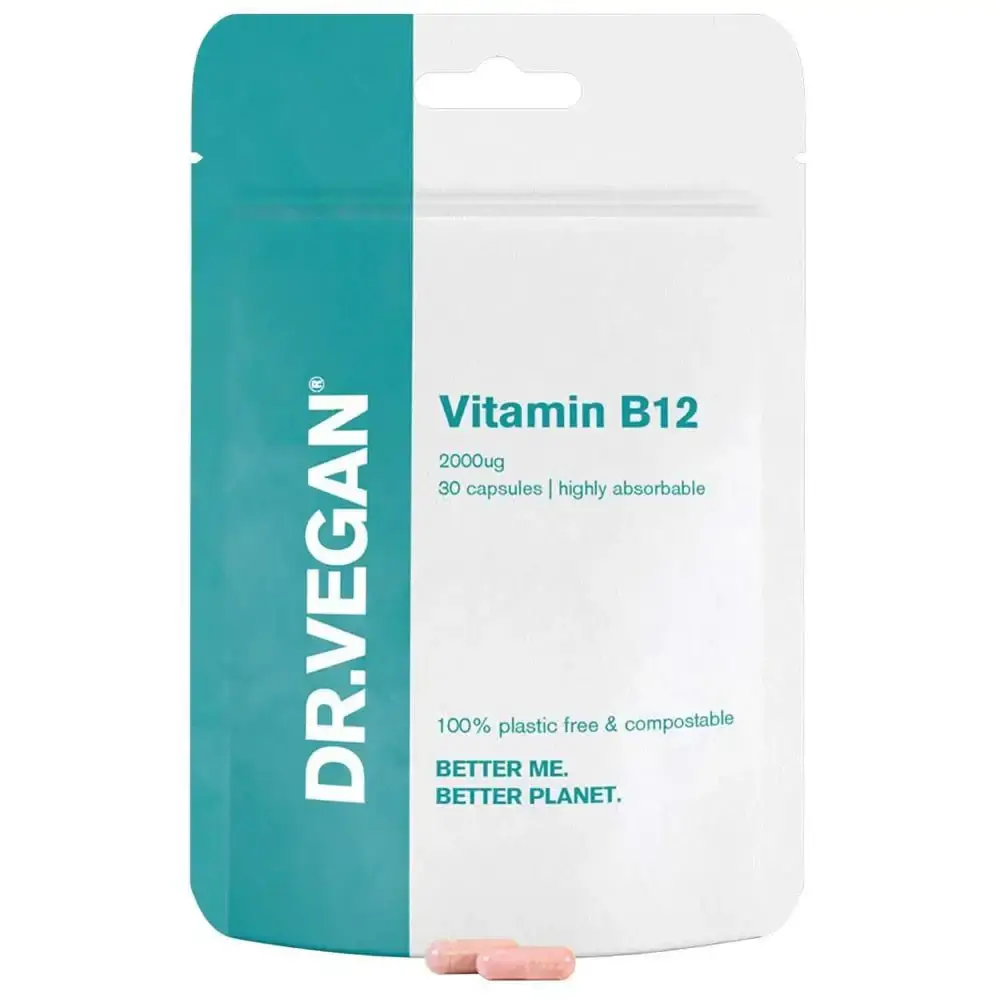 Dr.Vegan Vitamin B12 2000Ug - 30 Capsules 1