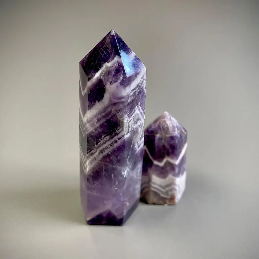 Dream Amethyst Crystal Point Tower 1
