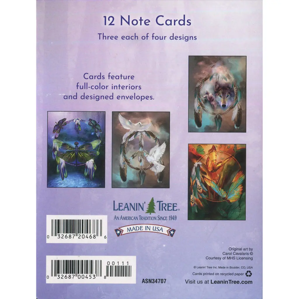 Dreamcatchers Note Card Assortment (12 Cards) 2