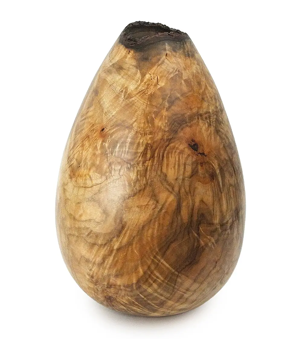 Red Camphor Vase "Droplet Series #2501" By Dan Stevenson 1