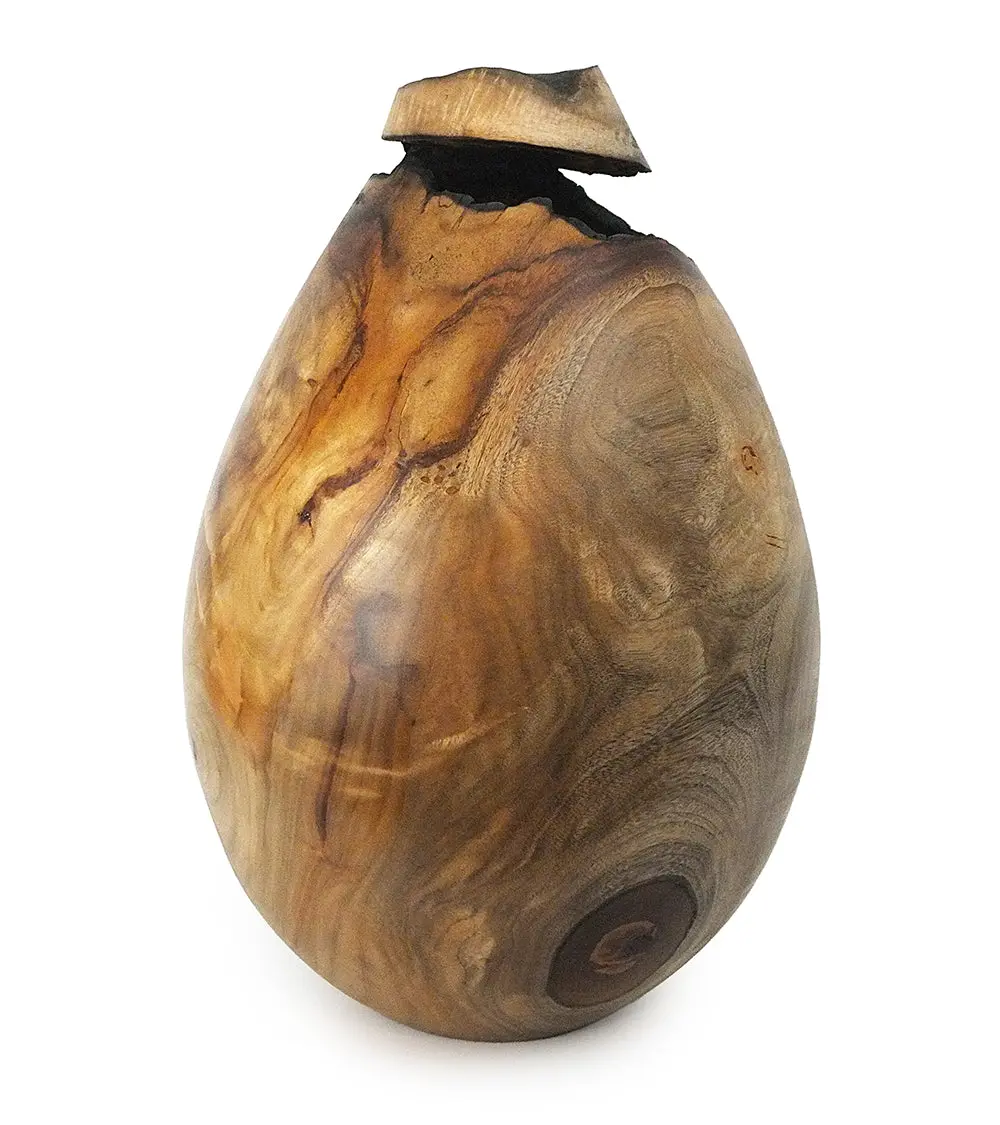 Red Camphor Vase "Droplet Series #2502" By Dan Stevenson 2
