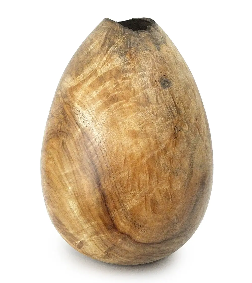 Red Camphor Vase "Droplet Series #2503" By Dan Stevenson 1