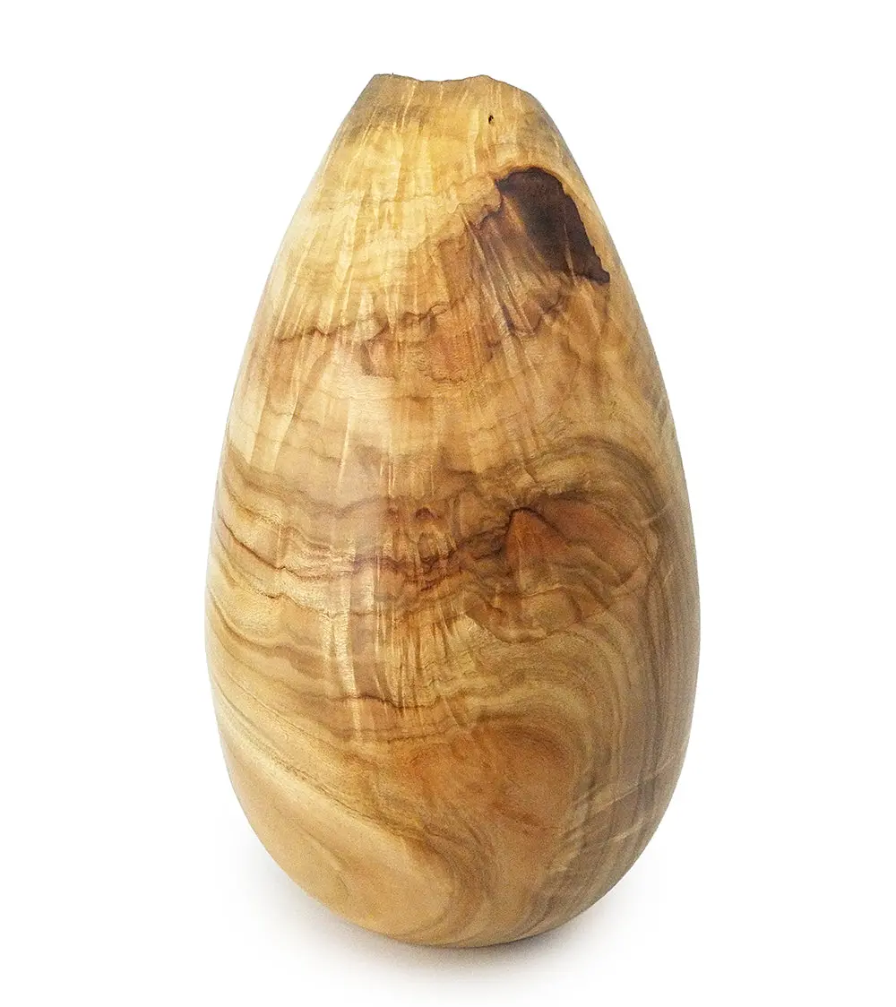 Red Camphor Vase "Droplet Series #2508" By Dan Stevenson 1