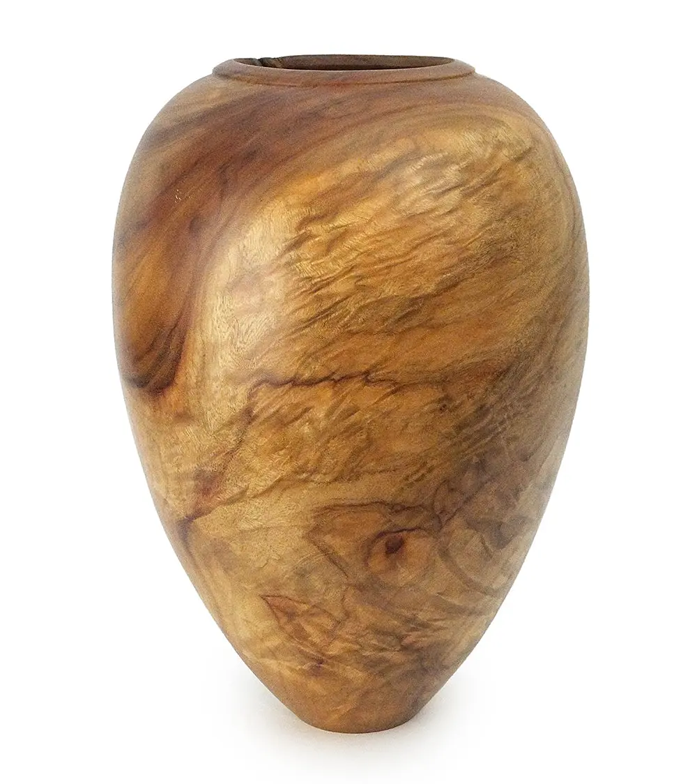 Red Camphor Vase "Droplet Series #2509" By Dan Stevenson 1