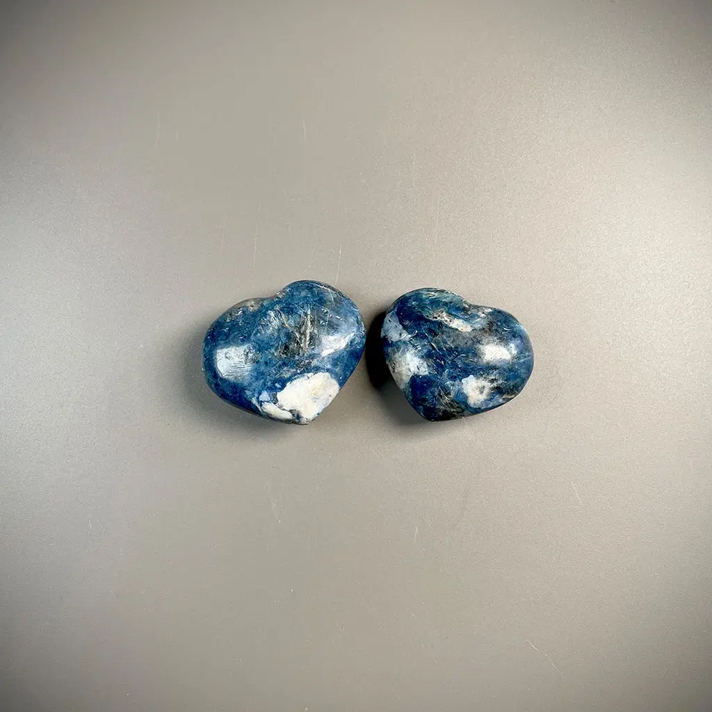 Dumortierite Crystal Hearts 3