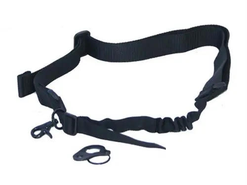 Echo-1 Tactical 1Pt Bungee Sling W- Model4 Sling Adapter (Blk) 1