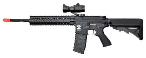 G&G Combat Machine Cm16 R8-L Aeg Rifle (Black) 1