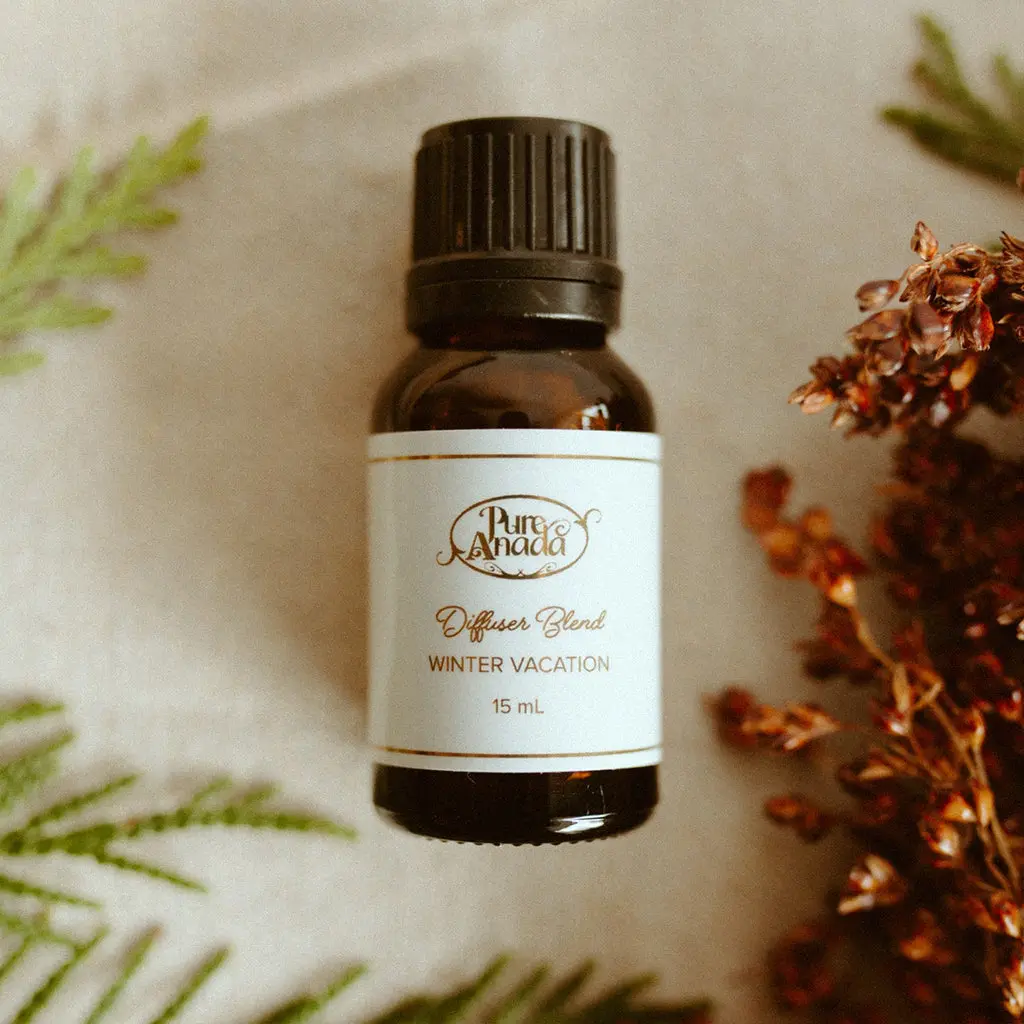 Christmas Essential Oil - Winter Vacation - Diffuser Blend 15Ml 1