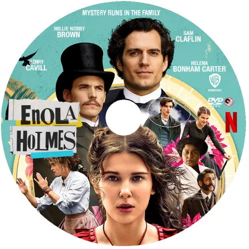 Enola Holmes Dvd Movie 2020 1