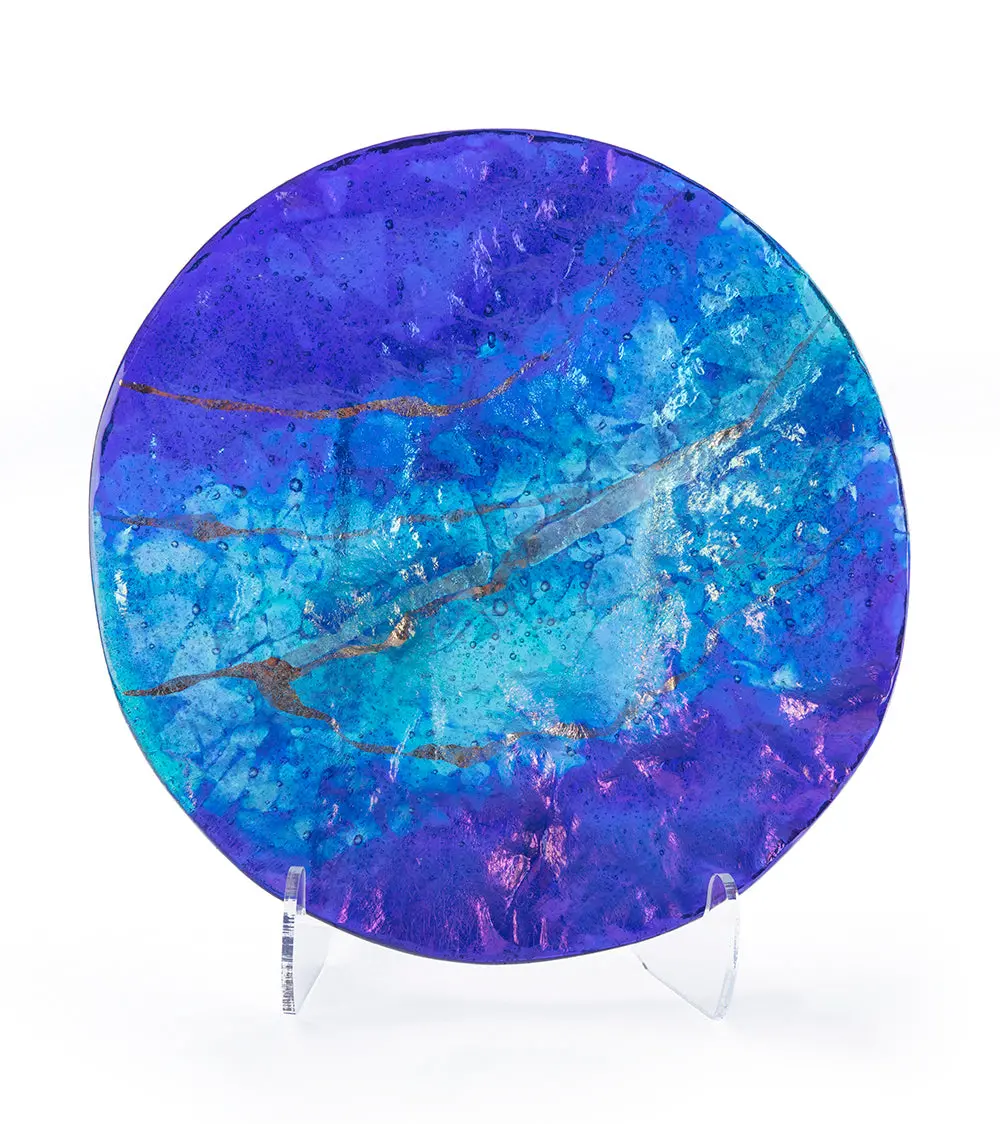 12" Cobalt Platter By Marian Fieldson 2