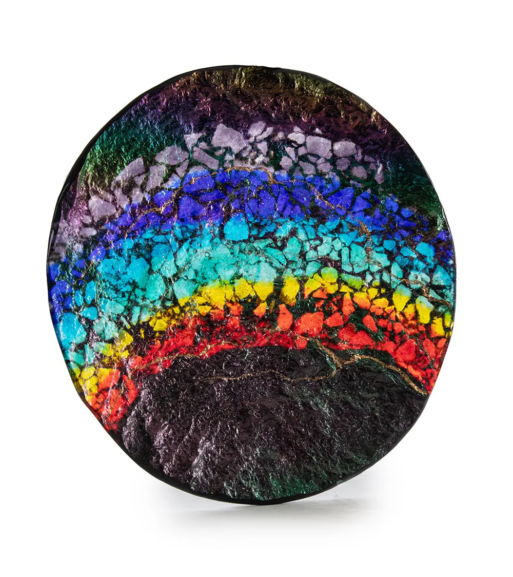 12" Anuenue Platter By Marian Fieldson 1