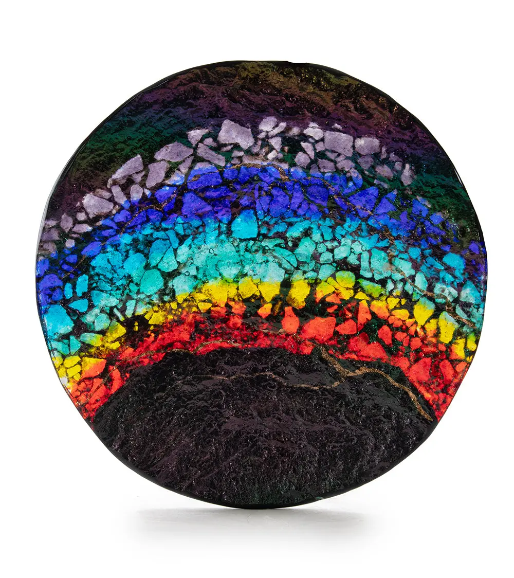 12" Anuenue Platter By Marian Fieldson 2
