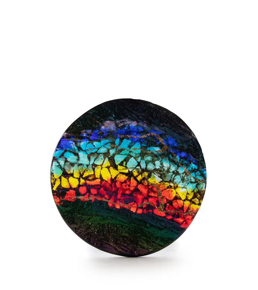 8" Anuenue Platter By Marian Fieldson 2