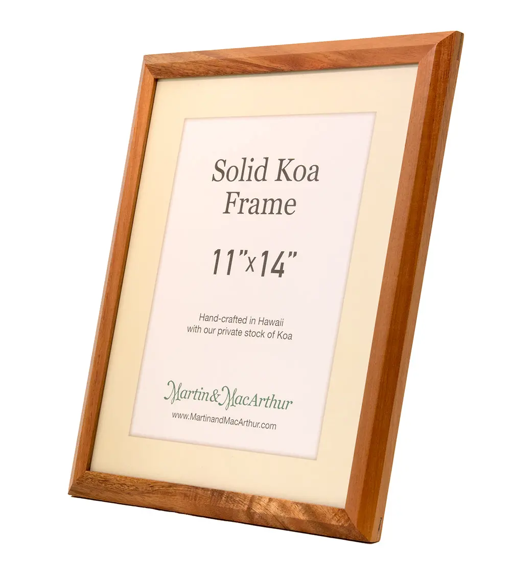 Solid Koa Frame 11 X 14 1