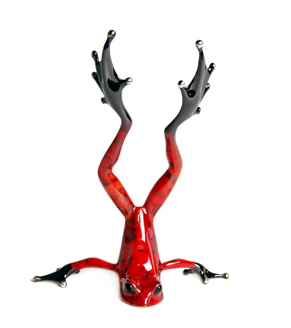 Bronze Sculpture "Head Over Heels" 1