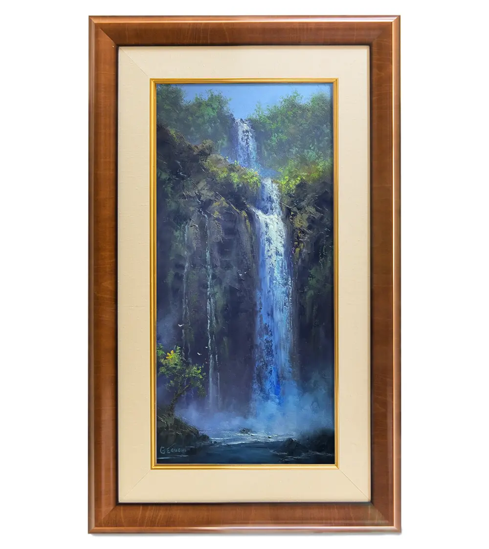 Original Painting: Falling Into Twilight By George Eguchi 1