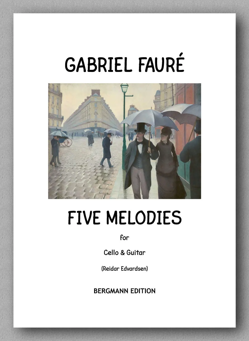 Fauré-Edvardsen, Five Melodies 1