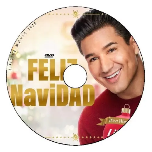 Feliz Navidaz Dvd Lifetime Christmas Movie 2020 Mario Lopez 1