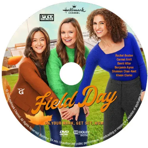 Field Day Dvd Movie 2023 Rachel Boston & Benjamin Ayres 1
