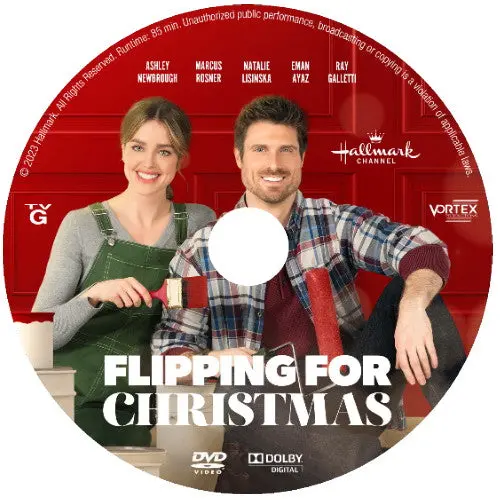 Flipping For Christmas Dvd Movie 2023 Marcus Rosner 1