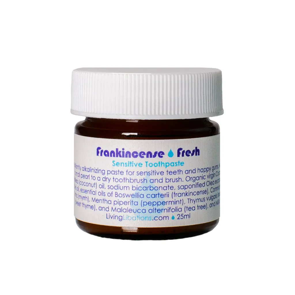 Frankincense Fresh Toothpaste - Living Libations 2