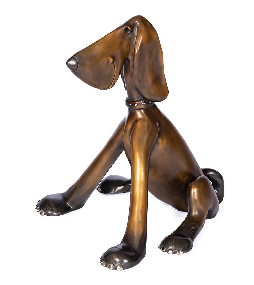 Bronze Sculpture "Franklin" By Marty Goldstein 1