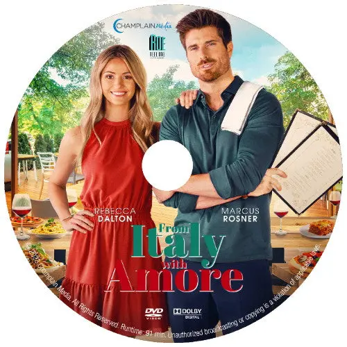 From Italy With Amore Dvd Movie 2022 Marcus Rosner 1