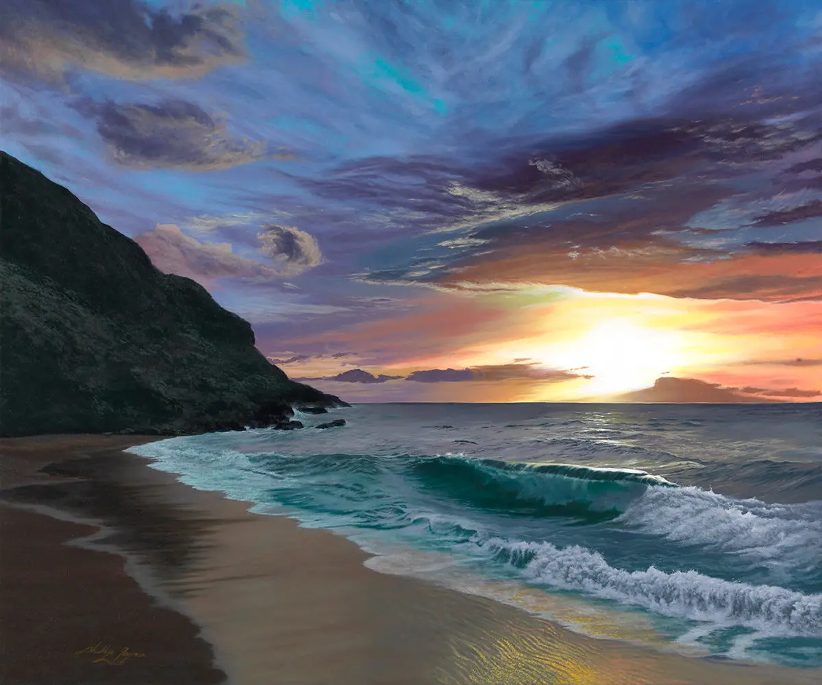 Limited Edition Giclee "Unfolding Beauty" By Philip Gagnon 30X25 1