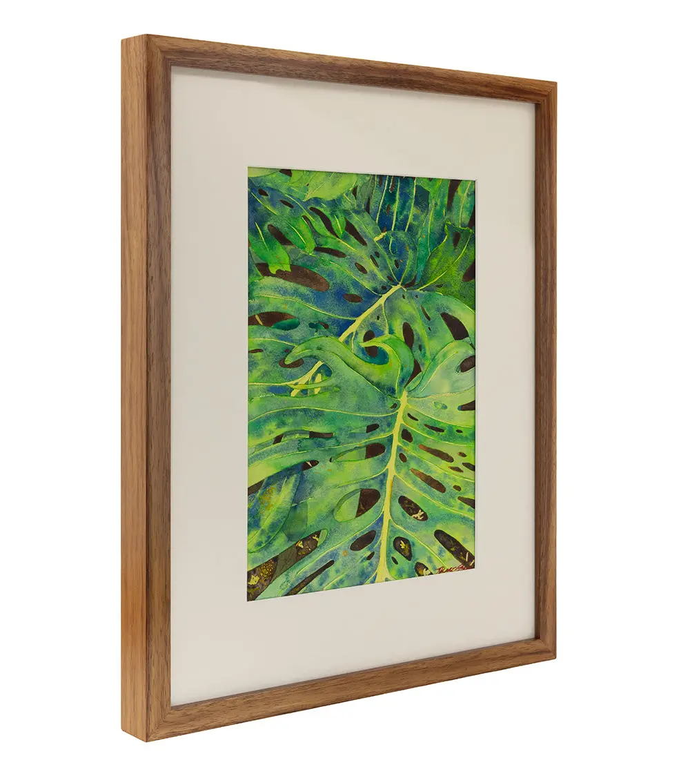 Original Water-Color "Monstera" By Phillip Gagnon 9X13 2
