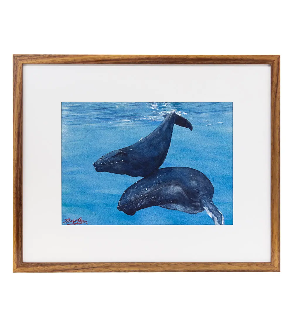 Original Water-Color "Chillin" By Phillip Gagnon 15X11 1