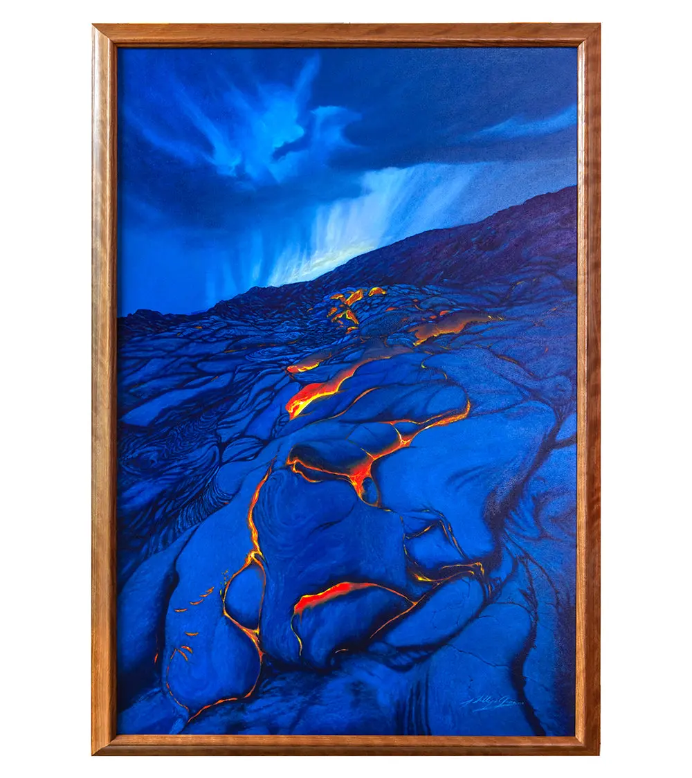 Original Painting "After The Fire" By Philip Gagnon 24X36 1